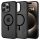 Tech-Protect MagMat MagSafe matt fekete tok iPhone 12 / 12 Pro