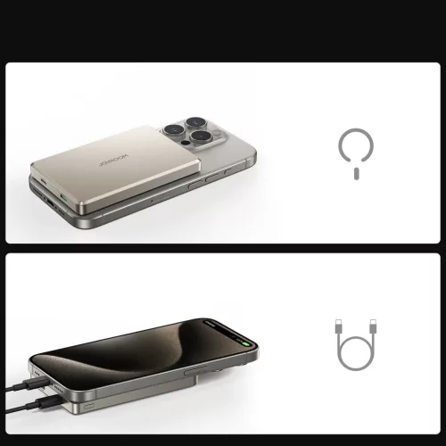 Joyroom JR-PBM08 Pro 10000mAh Ultravékony Powerbank – Titán