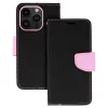 Fancy Case Kinyitható Fekete/Rózsaszín tok (iPhone 11 Pro)