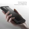 Techsuit - Carbon szilikon tok - Oppo A54 5G / A74 5G / OnePlus Nord N200 5G - Fekete