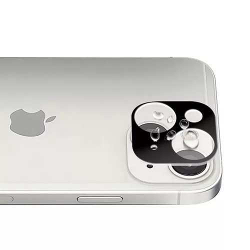 Techsuit - Full Camera - Kameravédő üvegfólia - iPhone 13 / iPhone 13 Mini - Fekete
