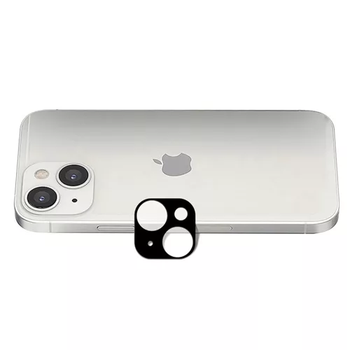 Techsuit - Full Camera - Kameravédő üvegfólia - iPhone 13 / iPhone 13 Mini - Fekete