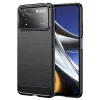 Techsuit - Carbon szilikon tok - Xiaomi Poco X4 Pro 5G - Fekete