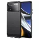 Techsuit - Carbon szilikon tok - Xiaomi Poco X4 Pro 5G - Fekete