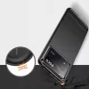 Techsuit - Carbon szilikon tok - Xiaomi Poco X4 Pro 5G - Fekete