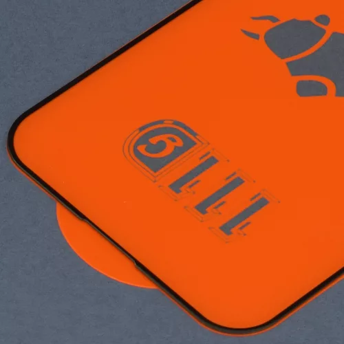 Techsuit - 111D Full Cover / Full Glue üvegfólia - iPhone 14 Pro Max - Fekete széllel