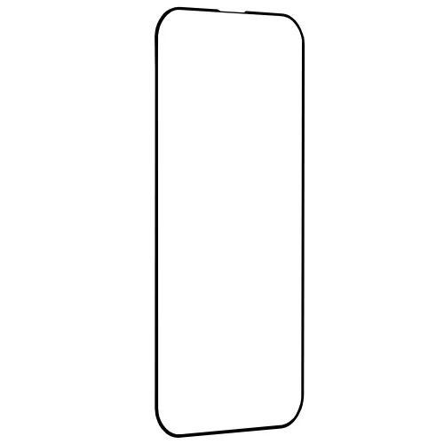 Techsuit - 111D Full Cover / Full Glue üvegfólia - iPhone 14 Pro Max - Fekete széllel