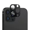 Techsuit - Full Camera - Kameravédő üvegfólia - iPhone 14 Pro / iPhone 14 Pro Max - Fekete