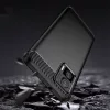 Techsuit - Carbon szilikon tok - Motorola Edge 30 Neo - Fekete