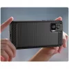 Techsuit - Carbon szilikon tok - Motorola Edge 30 Neo - Fekete