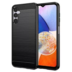   Techsuit - Carbon szilikon tok - Samsung Galaxy A14 4G / A14 5G - Fekete