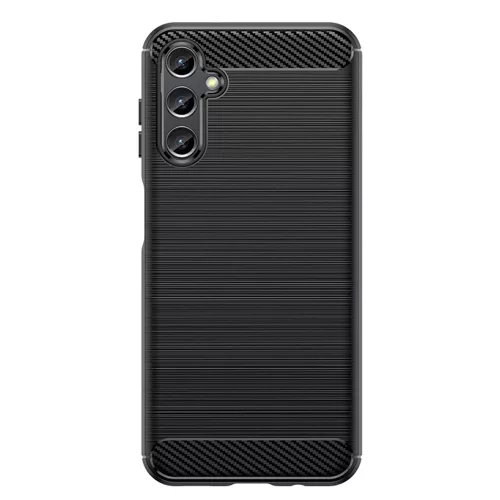 Techsuit - Carbon szilikon tok - Samsung Galaxy A14 4G / A14 5G - Fekete