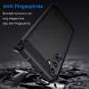 Techsuit - Carbon szilikon tok - Samsung Galaxy A14 4G / A14 5G - Fekete