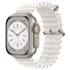 Techsuit - Watchband (W038) - Apple Watch 1/2/3/4/5/6/7/8/9/10/11/SE/SE 2/SE 3 (38/40/41/42mm) - White