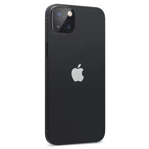 Techsuit - Full Camera - Kameravédő üvegfólia - iPhone 14 / iPhone 14 Plus - Fekete