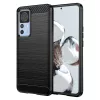 Techsuit - Carbon szilikon tok - Xiaomi 12T / 12T Pro - Fekete