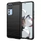 Techsuit - Carbon szilikon tok - Xiaomi 12T / 12T Pro - Fekete