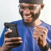 Techsuit - Carbon szilikon tok - Xiaomi 12T / 12T Pro - Fekete