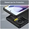 Techsuit - Carbon szilikon tok - Motorola Edge 30 Ultra - Fekete