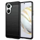 Techsuit - Carbon szilikon tok - Huawei nova 10 SE - Fekete