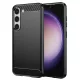 Techsuit - Carbon szilikon tok - Samsung Galaxy S23 - Fekete