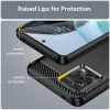 Techsuit - Carbon szilikon tok - Motorola Moto G72 - Fekete
