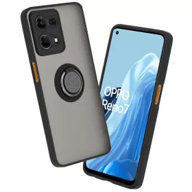 Techsuit - Glinth - Oppo Reno7 4G - Fekete