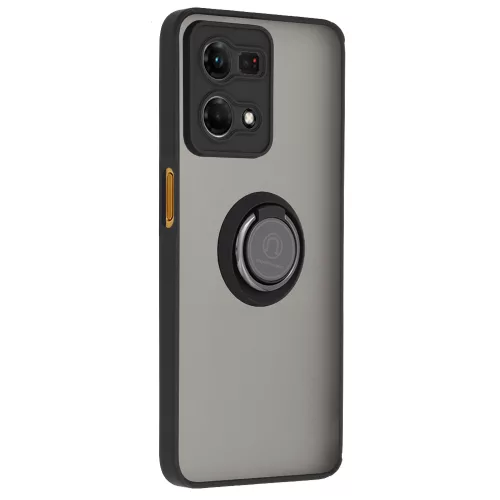 Techsuit - Glinth - Oppo Reno7 4G - Fekete