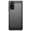 Techsuit - Carbon szilikon tok - Xiaomi Redmi Note 11 Pro 4G / Note 11 Pro 5G / Note 12 Pro 4G - Fekete
