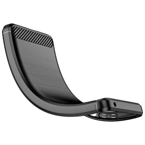 Techsuit - Carbon szilikon tok - Xiaomi Redmi Note 11 Pro 4G / Note 11 Pro 5G / Note 12 Pro 4G - Fekete