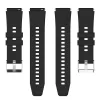 Techsuit - Watchband 20mm (W026) - Samsung Galaxy Watch 4/5/Active 2, Huawei Watch GT 3 (42mm)/GT 3 Pro (43mm) - Black