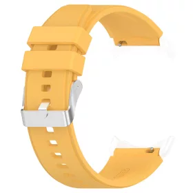   Techsuit - Watchband 20mm (W026) - Samsung Galaxy Watch 4/5/Active 2, Huawei Watch GT 3 (42mm)/GT 3 Pro (43mm) - Yellow