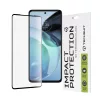 Techsuit - 111D Full Cover / Full Glue üvegfólia - Motorola Moto G72 - Fekete