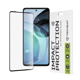   Techsuit - 111D Full Cover / Full Glue üvegfólia - Motorola Moto G72 - Fekete