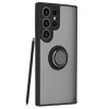 Techsuit - Glinth - Samsung Galaxy S23 Ultra - Fekete