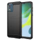Techsuit - Carbon szilikon tok - Motorola Moto E13 - Fekete