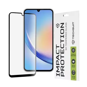   Techsuit - 111D Full Cover / Full Glue üvegfólia - Samsung Galaxy A34 5G - Fekete széllel