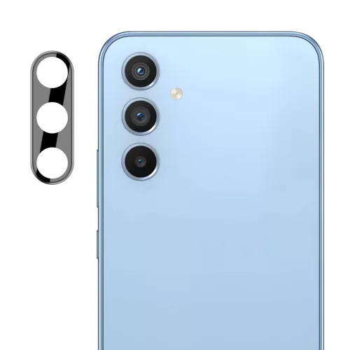 Techsuit - Full Camera - Kameravédő üvegfólia - Samsung Galaxy A34 5G - Fekete