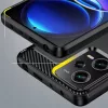 Techsuit - Carbon szilikon tok - Xiaomi Redmi Note 12 Pro 5G / Poco X5 Pro - Fekete