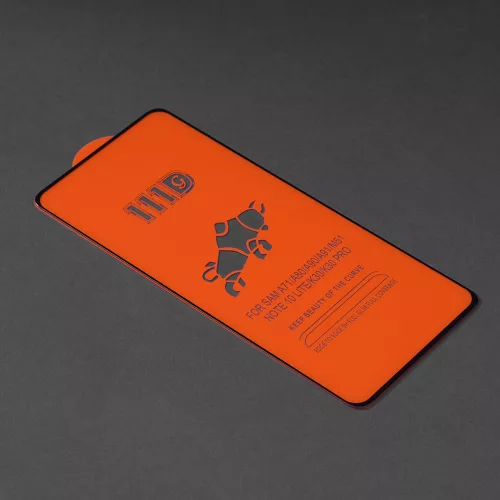 Techsuit - 111D Full Cover / Full Glue üvegfólia - Xiaomi Redmi Note 12 5G / Note 12 4G / Poco X5 - Fekete széllel