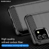 Techsuit - Carbon szilikon tok - Samsung Galaxy A04e / M04 - Fekete
