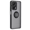 Techsuit - Glinth gyűrűs tok - Xiaomi Redmi Note 12 Pro+ - Fekete