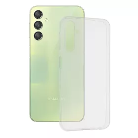  Techsuit - Clear Silicone - Samsung Galaxy A24 - Átlátszó tok