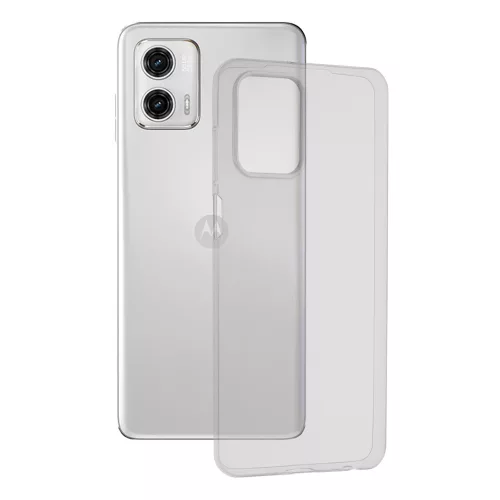 Techsuit - Clear Silicone tok - Motorola Moto G73 - Átlátszó