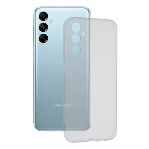Techsuit - Clear Silicone tok - Samsung Galaxy M14 - Átlátszó