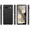 Techsuit - Carbon szilikon tok - Google Pixel 7a - Fekete