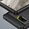 Techsuit - Carbon szilikon tok - Google Pixel 7a - Fekete