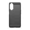 Techsuit - Carbon szilikon tok - Oppo A58 5G / A78 5G - Fekete