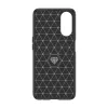 Techsuit - Carbon szilikon tok - Oppo A58 5G / A78 5G - Fekete