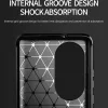 Techsuit - Carbon szilikon tok - Oppo A58 5G / A78 5G - Fekete